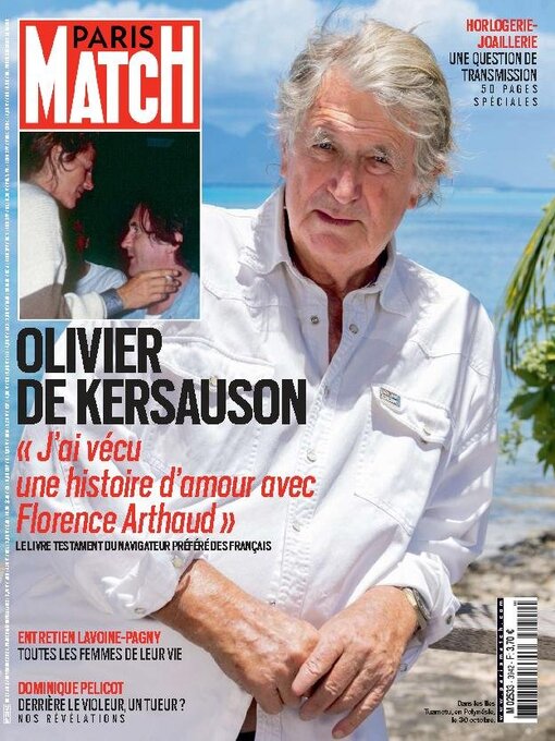 Title details for Paris Match by Lagardere Media News - Available